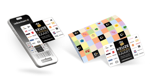 Een cadeaukaart is ook nog eens een duurzaam geschenk